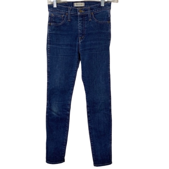 Madewell Denim - Madewell Size 25 10” High Rise Skinny Jeans